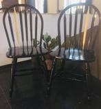 Te Koop Stoelen, 2 stuks, Ophalen, Twee, Bruin, Zo goed als nieuw