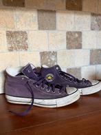 Paarse Converse All Stars Suède | Chuck Taylor |  maat 44,5, Overige kleuren, Ophalen of Verzenden, Converse All Star, Sneakers of Gympen