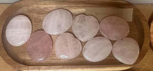 Rozenkwarts | WorryStones | €6.95 p.s., Verzamelen, Mineralen en Fossielen, Mineraal, Ophalen of Verzenden