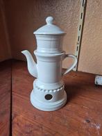 Vintage Koffiepot met Warmhouder, Huis en Inrichting, Keuken | Keukenbenodigdheden, Ophalen of Verzenden, Gebruikt