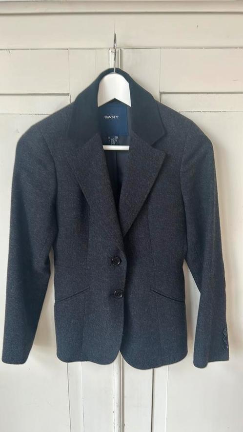 Gant wollen blazer nieuw : ongedragen, Kleding | Dames, Jasjes, Kostuums en Pakken, Zo goed als nieuw, Maat 38/40 (M), Blauw, Ophalen
