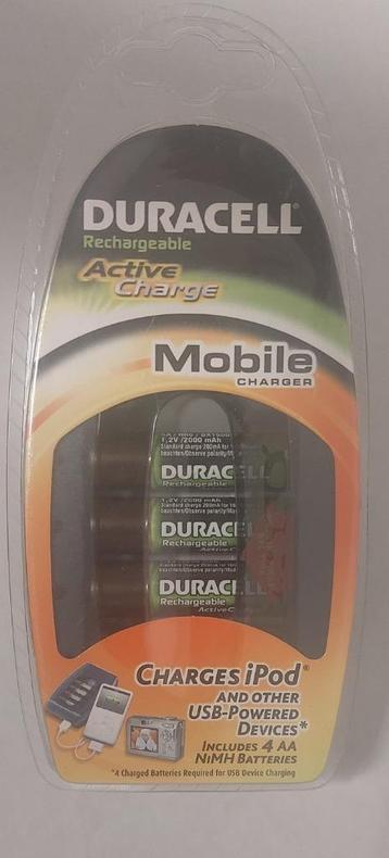 Duracell rechargeable active charge mobile beschikbaar voor biedingen