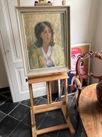 Olieverf onbekende dame - Tilla Terwindt, Ophalen