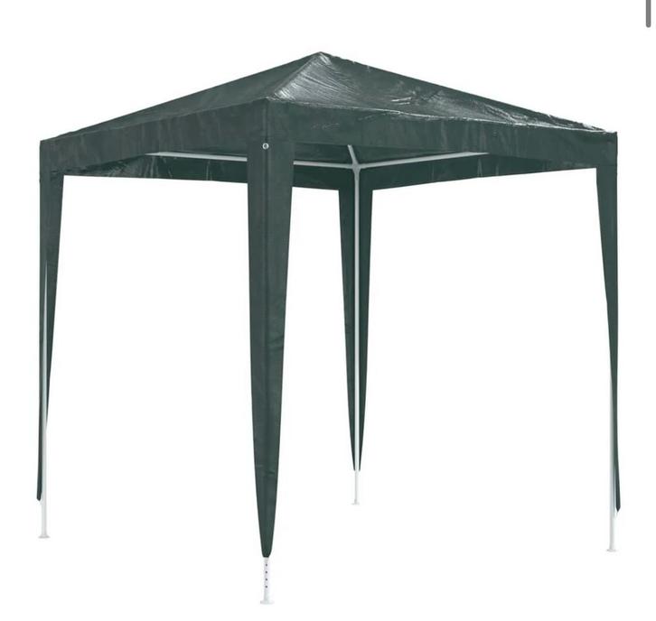 Partytent 2x2 m groen, nieuw in doos, Tuin en Terras, Partytenten, Zo goed als nieuw, Minder dan 5 meter, Ophalen of Verzenden