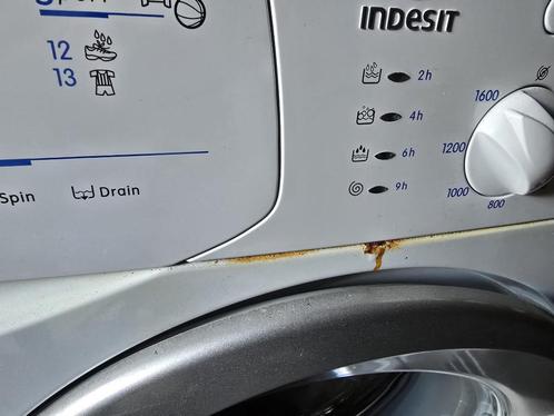 indesit wasmachine WIXXL166, Witgoed en Apparatuur, Wasmachines, Gebruikt, Voorlader, 6 tot 8 kg, 85 tot 90 cm, 1600 toeren of meer