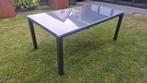 Nette en degelijke Bellagio Tuintafel, Ophalen of Verzenden, Gebruikt, Rechthoekig, Metaal