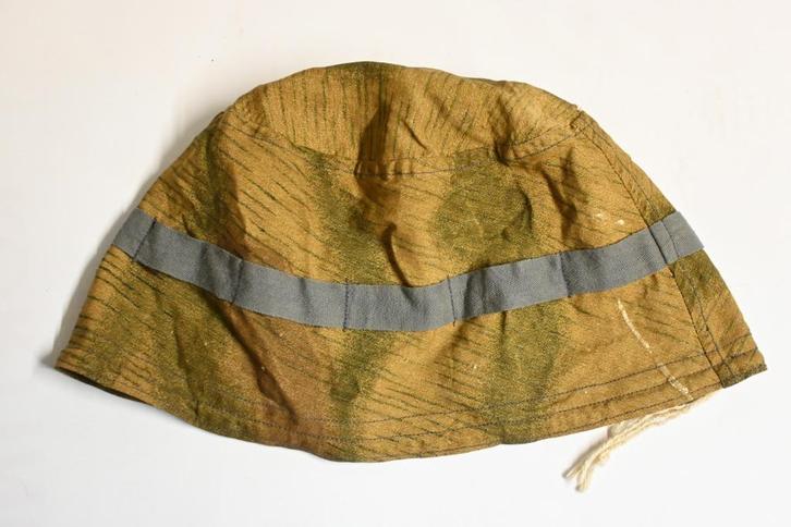 fallschirmjäger helm sumpf camo helm overtrek duitse helm, Verzamelen, Militaria | Tweede Wereldoorlog, Landmacht, Overige typen