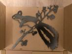 Te koop Cortenstaal eekhoorn op tak, Ophalen, Nieuw