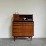 VINTAGE | SECRETAIRE | KAPTAFEL | DEENS | TEAK, Ophalen, Gebruikt, Deens vintage