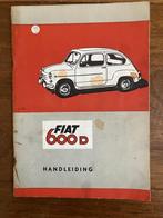 Fiat 600 (oldtimer) boeken, Auto diversen, Handleidingen en Instructieboekjes, Ophalen of Verzenden