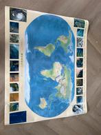 Wereldkaart Poster - 1.06 x 1.32 m, Ophalen, 2000 tot heden, Nieuw, Landkaart