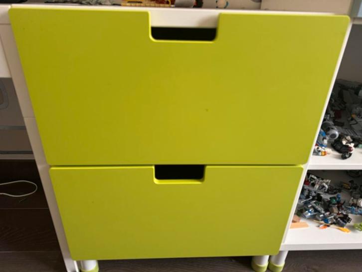 2x Stuva Malad lades incl rails - Ikea kinderkast, Huis en Inrichting, Kasten | Dressoirs, Gebruikt, 50 tot 100 cm, 25 tot 50 cm