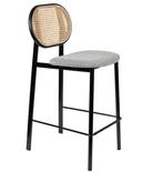 Zuiver Counter Stool Spike naturel/grijs, Met voetsteun, 60 tot 90 cm, Nieuw, Ophalen of Verzenden