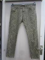Broek PLACE du JOUR mt 40 +  panterprint, Maat 38/40 (M), Bruin, Verzenden, Zo goed als nieuw