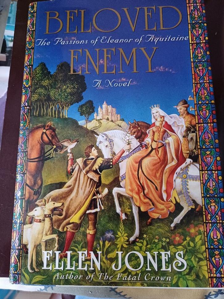 Ellen Jones:Beloved enemy.hardcover.in the twelfth century,, Boeken, Avontuur en Actie, Gelezen, Ophalen