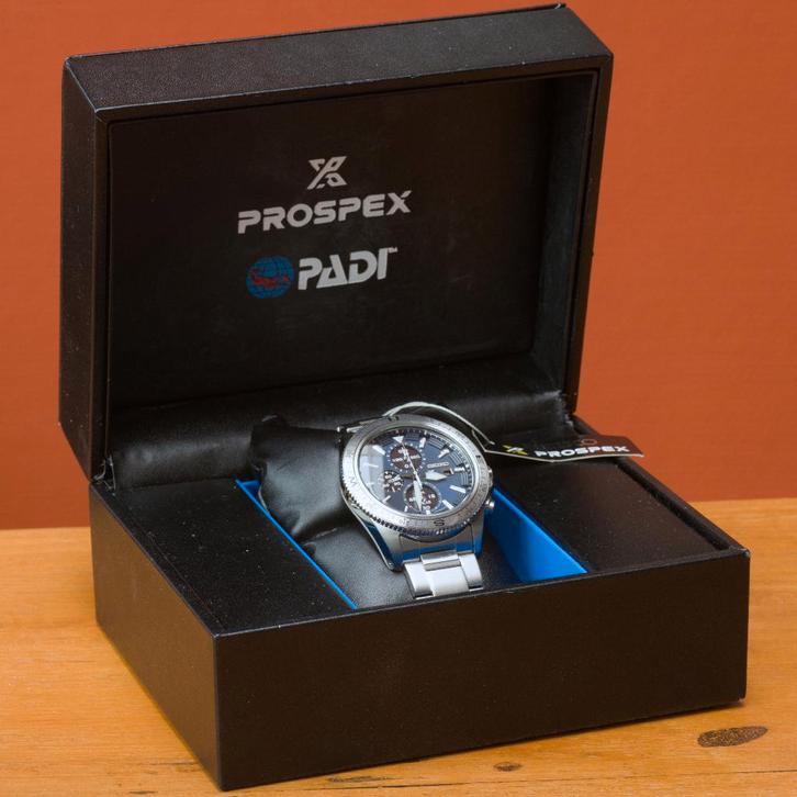 Seiko Prospex Solar SSC703P1, Sieraden, Tassen en Uiterlijk, Horloges | Heren, Nieuw, Polshorloge, Seiko, Staal, Staal, Ophalen of Verzenden