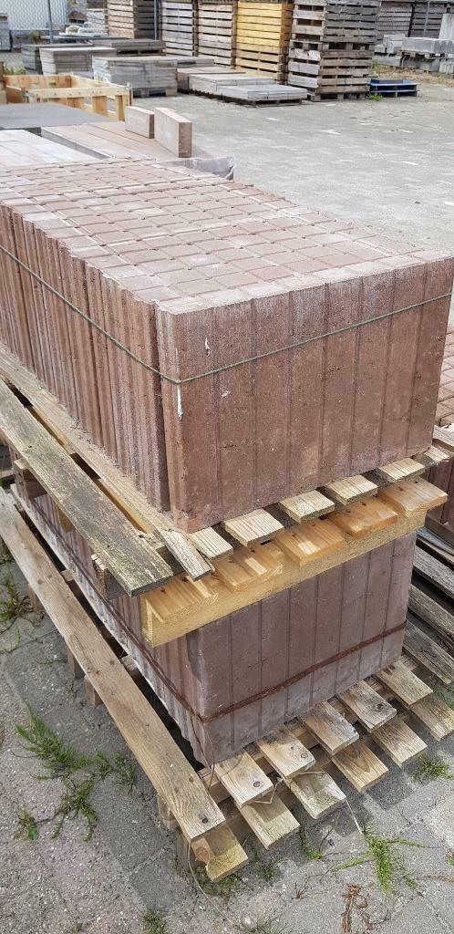 Palissades Terra Cotta 30 en 40 cm hoog te koop, Tuin en Terras, Tegels en Klinkers, Nieuw, Overige typen, Beton, Ophalen