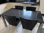 Tafelblad (graniet), Huis en Inrichting, Ophalen, Overige materialen, 50 tot 100 cm, Zo goed als nieuw