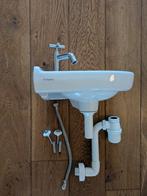 Sphinx Hoekfontein + Kraan & Sifon, Ophalen of Verzenden, Zo goed als nieuw, Wastafel