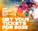 F1 Zandvoort Dutch GP 2025 weekend passe-partout General, Tickets en Kaartjes, Twee personen, Augustus
