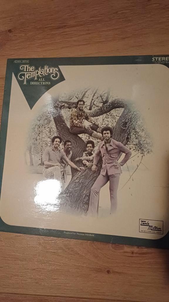 Lp Temptations - All directions | bieden, Cd's en Dvd's, Vinyl | R&B en Soul, Zo goed als nieuw, 1960 tot 1980, 12 inch, Ophalen of Verzenden