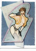 olivia  1985  pin-up  erotiek, Verzamelen, Ansichtkaarten | Themakaarten, Overige thema's, Ongelopen, Verzenden, 1980 tot heden