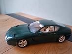 Ferrari 456gt donkergroen Prins Bernhard editie!, Hobby en Vrije tijd, Modelauto's | 1:18, Ophalen of Verzenden, Bburago