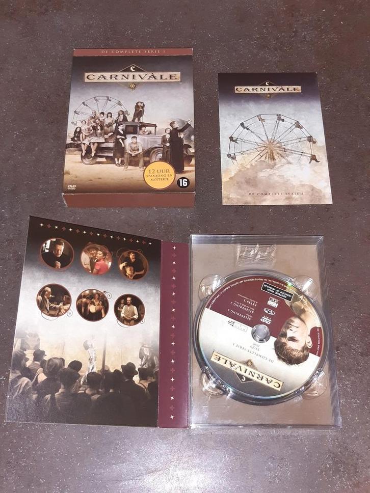 Carnivale seizoen 1 uitmuntende staat, Cd's en Dvd's, Dvd's | Tv en Series, Zo goed als nieuw, Komedie, Alle leeftijden, Ophalen of Verzenden