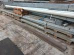 partij stalen dakgoot verzinkt te koop per meter 0612954942, Doe-het-zelf en Verbouw, Metalen, Ophalen, Zo goed als nieuw, IJzer