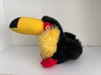 Knuffels pluche Toekan en papagaai, Verzenden, Zo goed als nieuw, Overige typen
