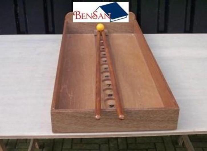 oud Hollandse spellen spelen trek biljart bensan enter, Hobby en Vrije tijd, Feestartikelen | Verhuur, Zo goed als nieuw, Overige