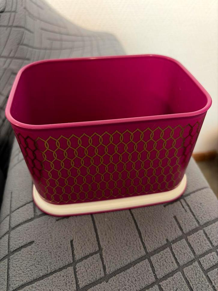 Roze Tupperware Opbergdoos - 1.3L, Huis en Inrichting, Keuken | Tupperware, Nieuw, Bak of Kom, Ophalen of Verzenden