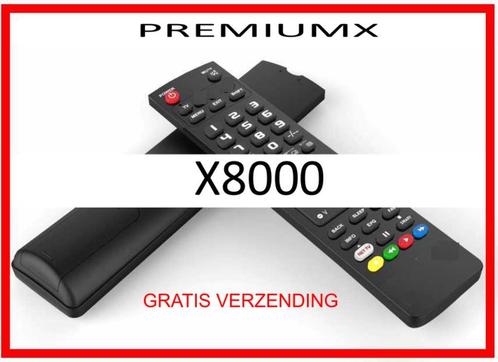 Vervangende afstandsbediening voor de X8000 van PREMIUMX., Audio, Tv en Foto, Afstandsbedieningen, Nieuw, Ophalen of Verzenden