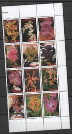 B1 Suriname Kb 1362/73 postfris Bloemen / Orchideeen, Postzegels en Munten, Postzegels | Suriname, Verzenden, Postfris