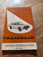 Vraagbaak Toyota corolla 1200 71-76, Auto diversen, Handleidingen en Instructieboekjes, Ophalen of Verzenden