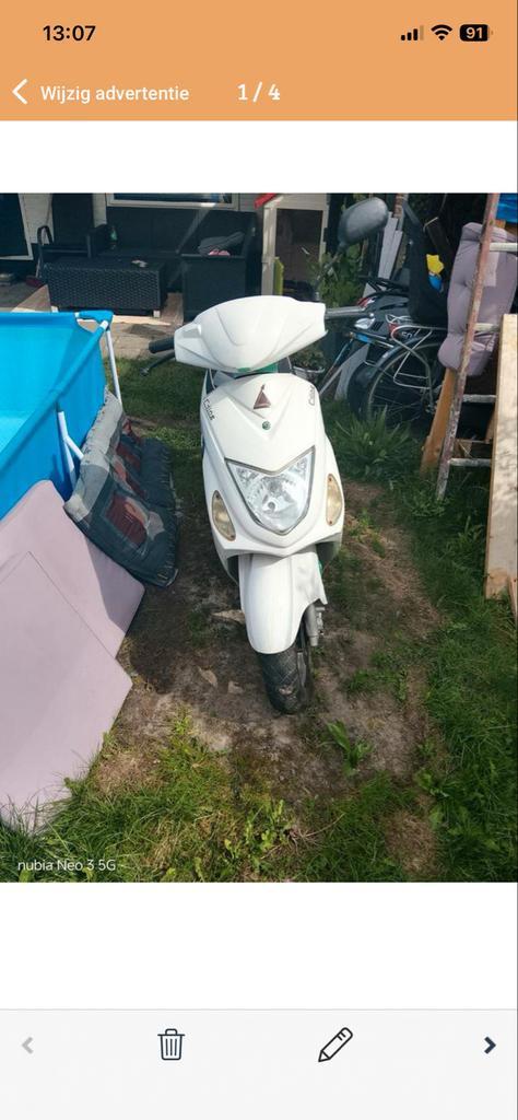 Tubho scooter, Fietsen en Brommers, Brommeronderdelen | Snorfietsen, Gebruikt, Overige merken, Overige typen, Ophalen