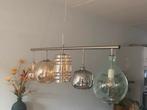 Hanglamp voor boven eettafel - 120cm breed, Huis en Inrichting, Lampen | Hanglampen, Ophalen, Zo goed als nieuw, Glas, Minder dan 50 cm