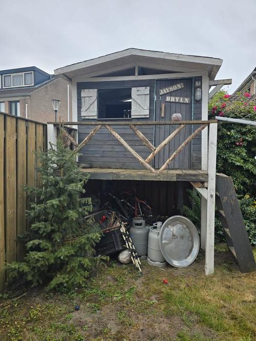 Leuk speelhuis, Kinderen en Baby's, Speelgoed | Buiten | Speelhuisjes, Gebruikt, Hout, Ophalen