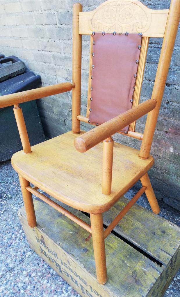 Kinderstoel. NEATHER Duitsland. Ca 1900. *Zie tekst, Kinderen en Baby's, Kinderstoelen, Zo goed als nieuw, Overige typen, Ophalen