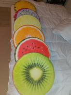 Fruit kussens rond 6 stuks, Ophalen of Verzenden, Rond