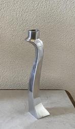 Matthew Hilton vintage kandelaar aluminium 80's space age, Antiek en Kunst, Ophalen of Verzenden, Overige materialen