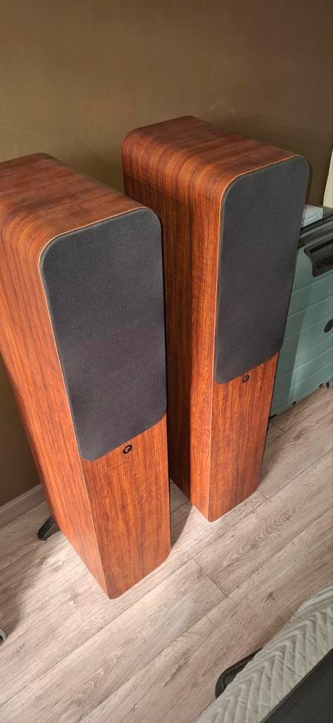 Q Acoustics 3050i - Top Conditie!, Audio, Tv en Foto, Luidsprekers, Zo goed als nieuw, Front, Rear of Stereo speakers, 120 watt of meer