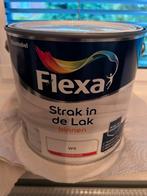 Flexa Strak in de Lak Binnenlak Hoogglans in de kleur wit, Ophalen of Verzenden, Nieuw, Wit, Lak