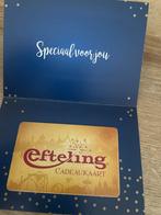 4 cadeaukaarten van de Efteling tegoed 5 euro, Tickets en Kaartjes, Kortingen en Cadeaubonnen, Eén persoon, Cadeaubon, Overige typen