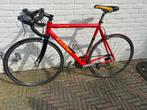 Raleigh racefiets “Hennie Kuiper”, framemaat 58 cm., Fietsen en Brommers, Fietsen | Racefietsen, Staal, Zo goed als nieuw, 15 tot 20 versnellingen