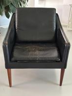 Vinted stoel, Gebruikt, Jaren 60, Zwart, Hout