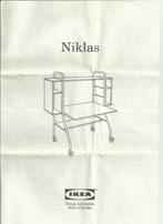 Computer Bureau, Hout + stalen frame, Computers en Software, Ophalen, Gebruikt