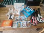 Nintendo Wii Compleet in Doos + Games & Controllers, Ophalen of Verzenden, Gebruikt, Met 3 controllers of meer, Met games