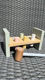 Leuk hamertje tik houten setje, Ophalen of Verzenden, Gebruikt