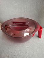 T027 Microcook kan, 1,5 liter geschikt voor de magnetron, Tu, Ophalen of Verzenden, Nieuw, Rood, Beker of Kan